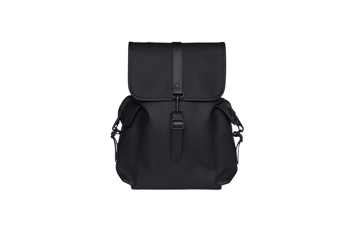 Rains Rucksack Cargo Σάκος Πλάτης (13630 BLACK) Μαύρο